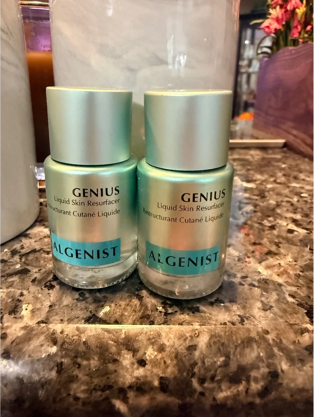 Algenist Genius Liquid Skin Resurfacer 0.34 oz / 10 ml Set of 2